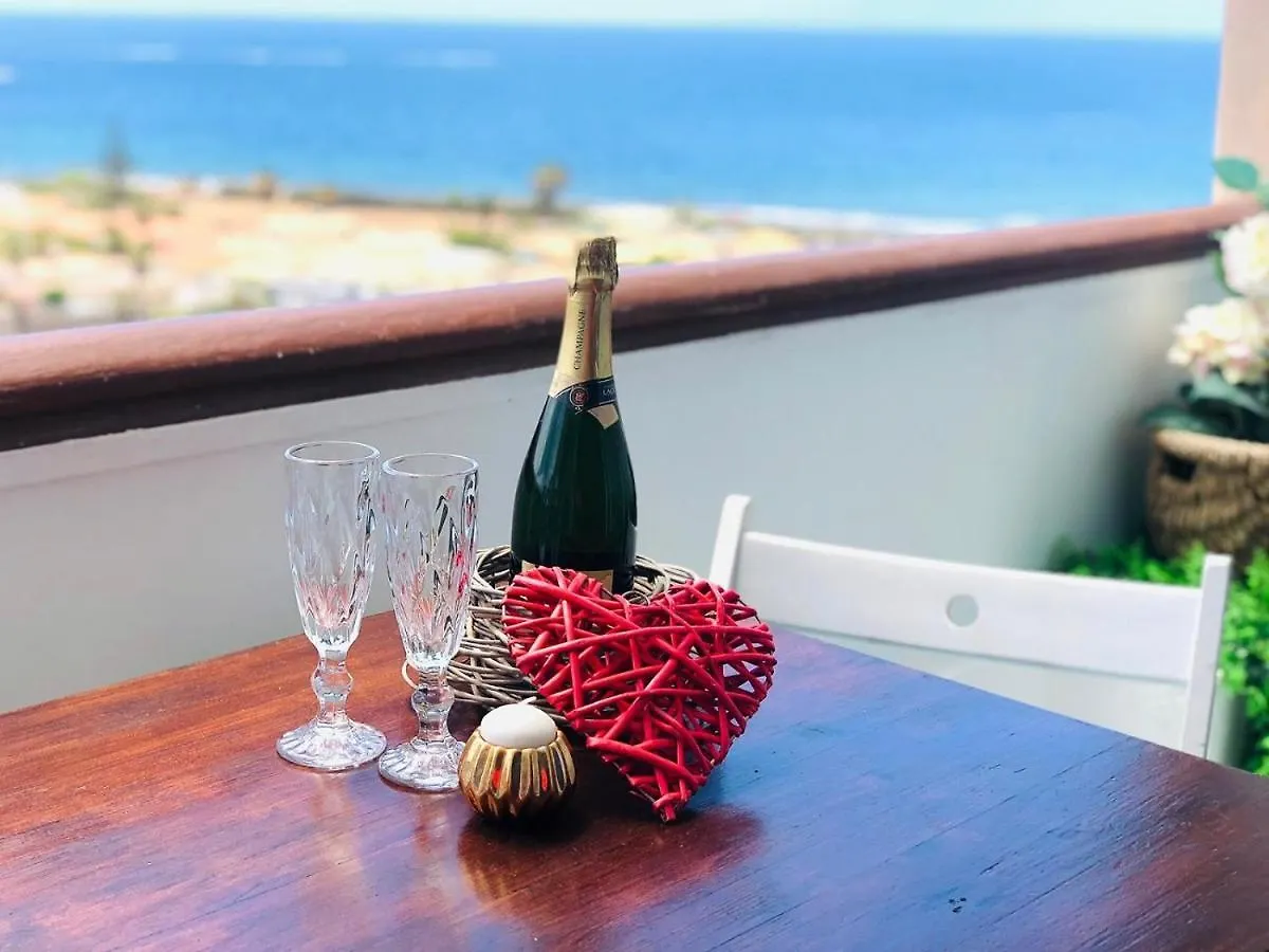 Ocean And Sun View In Palm Mar Lejlighed Spanien